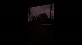 Tropical storm force winds from Hurricane Michael