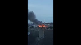 Another video of this morning's fire in Dartford. https://t.co/Eydi1R4T4P
