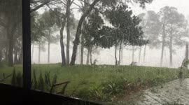 Hurricane Michael in Eastpoint, FL.