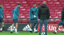 A selection of training ground nutmegs