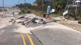 Hurricane Michael wreaks havoc in Florida coastal area