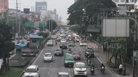 Heavily congested commute home