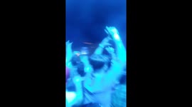 On stage video during,limp Bizkit set in Camden nj 10/6/18