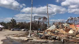 Drive through Mexico Beach shows post-hurricane destruction