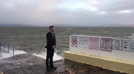 .@GalwayJohnC is going to extreme lengths to get a campaign photo for #LE19! #stormcallum #blackrock https://t.co/jYJbeVh15p