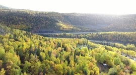 [4K] Stunning Drone Footage: Peak Fall Foliage | Western Newfoundland
