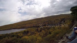 GoPro Footage at Lake of the Clouds in the Fall