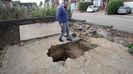 Man finds WWII air raid shelter beneath Luton driveway