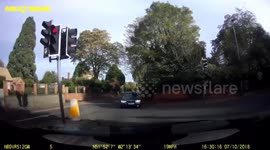 Dashcam Footage of BMW Driver Illigally