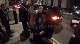 Melinda Messenger Arrives At The Butterfly Ball