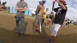 Redbud mx gate drop hole shot fender hat. patent pending