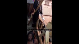 Clemson floor caved in