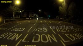 Cut up by van in a hurry