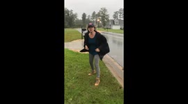 Hurricane Michael bears down on Leesburg, GA