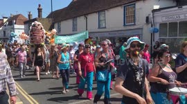 Whitstable Oyster Festival Parad