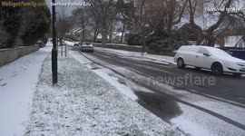Sheffield Pothole City, Atrocious Roads as City Council Fells Trees Instead of Fixing Roads