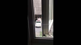 CNN evacuation explosive device being removed