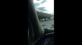 Truck accident highway 2 NB