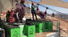 Longest Zipline of the World in Raz Al Kaiman