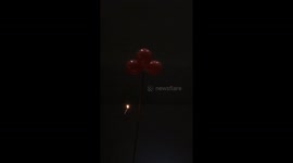 Epic hydrogen explosion