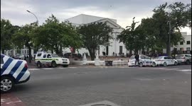 Terror in the streets of Stellenbosch South Africa