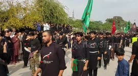 Arbaeen Procession Islamabad.