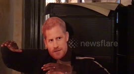 Ran into Prince Harry last night!