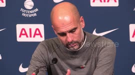 Pep Guardiola criticises Wembley pitch - and says Lamela would have scored on grass