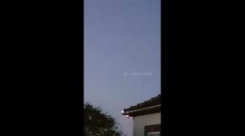 UFO over the house
