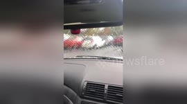 Newsflare Edit - British weather at its best for you ???? gotta love it https://t.co/zaCYQJ8WFc