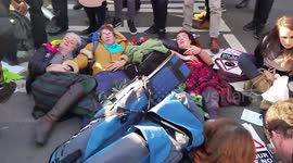 The rebellion extinction .lock downs and arrest