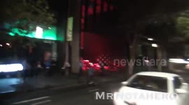 Streat fight, Cops to the rescue..