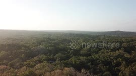 Aerial View: The Maya Biosphere Reserve