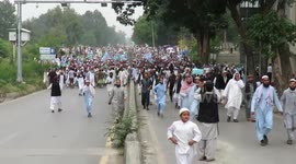 People continue to protest against Pakistani Supreme Court's decision to acquit Christian woman Aasia Bibi of blasphemy against Islam and Prophet Muhammad