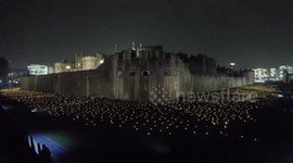 Amazing Display At The Tower Of London