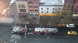 Emergency Services in Attendance in Bowery NYC