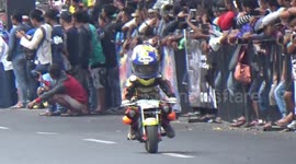 Kids as young as 5 race and crash in adorable mini-Moto GP
