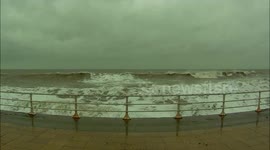Aberystwyth tidal surge 2018