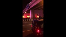 Emergency services responding at Borderline shooting in California