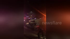Heavy police presence outside Borderline bar