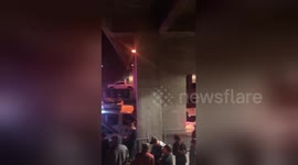 Emergency crews respond to scene of mass shooting at California bar