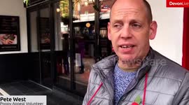 Anger as Wetherspoons manager forces poppy seller who was seeking shelter to stand out in the pouring rain