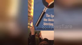 NYC protesters call for protection of Mueller investigation in Times Square