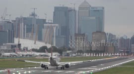 Steep take Offs From London City Airport