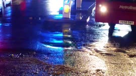 Pot Hole In Chancery Lane In London