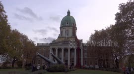 Imperial War Museum marks 100th anniversary of WW1 with poppies installation