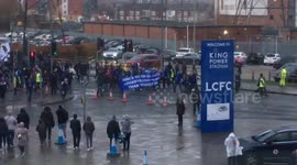 LCFC walk for Vichai