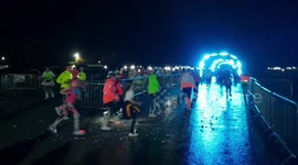 Glow in the Park running event at Westpoint Arena, Exeter on Saturday 10th November 2018.
