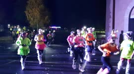 Glow in the Park running event at Westpoint Arena, Exeter on Saturday 10th November 2018.