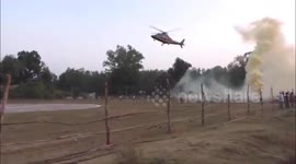 Cow on helipad almost spells disaster in India